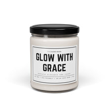 Load image into Gallery viewer, Glow with Grace Scented Soy Candle, 9oz