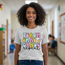 Load image into Gallery viewer, Teach Pray Grade Repeat