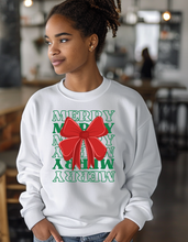 Load image into Gallery viewer, Merry Bow Stacked