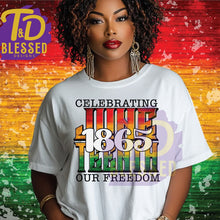 Load image into Gallery viewer, Celebrating Juneteenth 1865