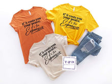 Load image into Gallery viewer, If it costs you your peace its too expensive