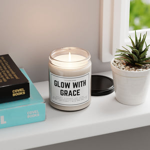 Glow with Grace Scented Soy Candle, 9oz