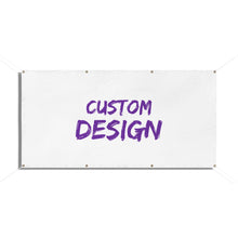 Load image into Gallery viewer, Custom Vinyl Banner — Personalized Outdoor/Indoor Signage for Events, Promotions, &amp; Yard Displays
