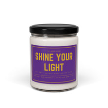 Load image into Gallery viewer, Scented Soy Candle - Shine Your Light, Aromatherapy Candle, Eco-Friendly Gift, Relaxation, Home Decor, Self-Care, Mindfulness
