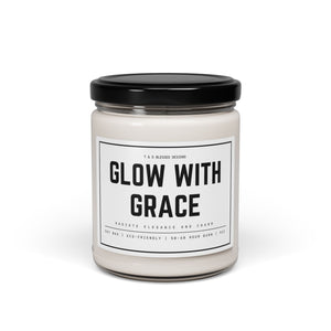 Glow with Grace Scented Soy Candle, 9oz