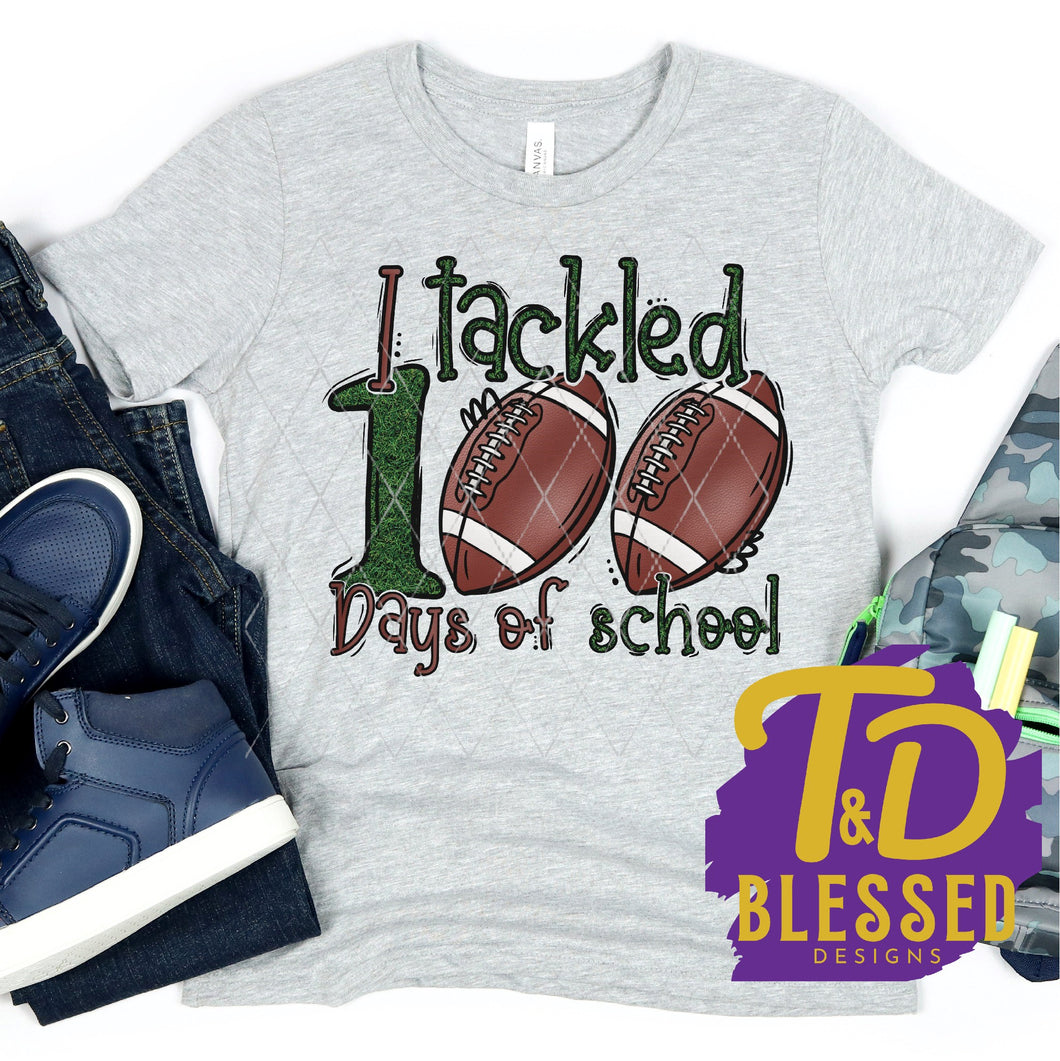 I tackled 100 days of school (Youth)