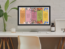Load image into Gallery viewer, Printable Faith-Based Bookmarks for Women – 20 Uplifting Christian Quotes for Bible Study, Journaling &amp; Encouragement
