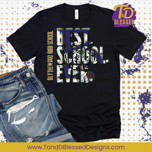 Load image into Gallery viewer, Best. School. Ever. – Custom School Spirit T-Shirt
