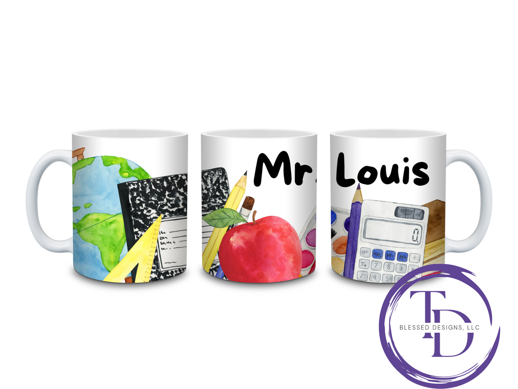 Personalized Teacher Mug