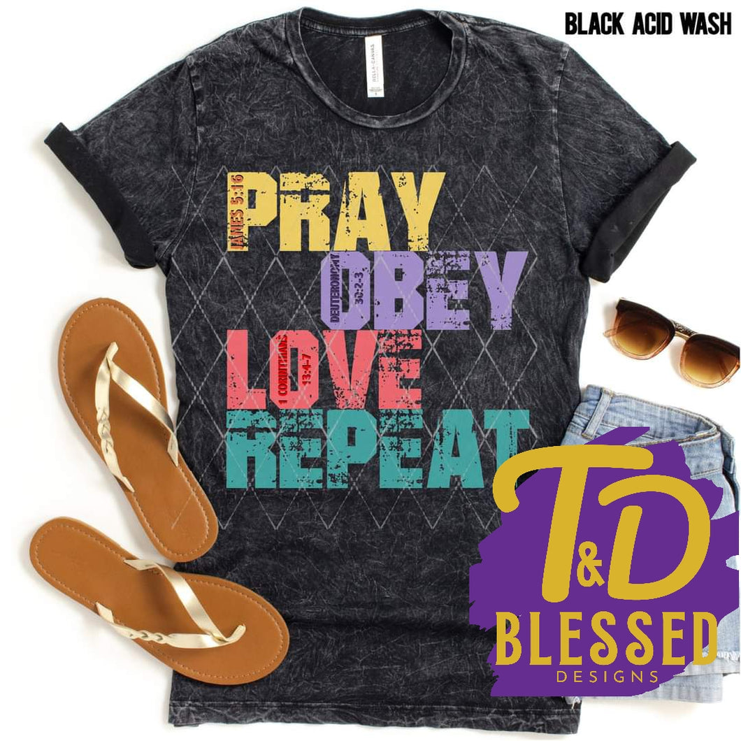 Pray Obey Love Repeat