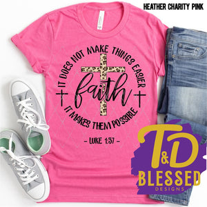 Faith Makes Things Easier