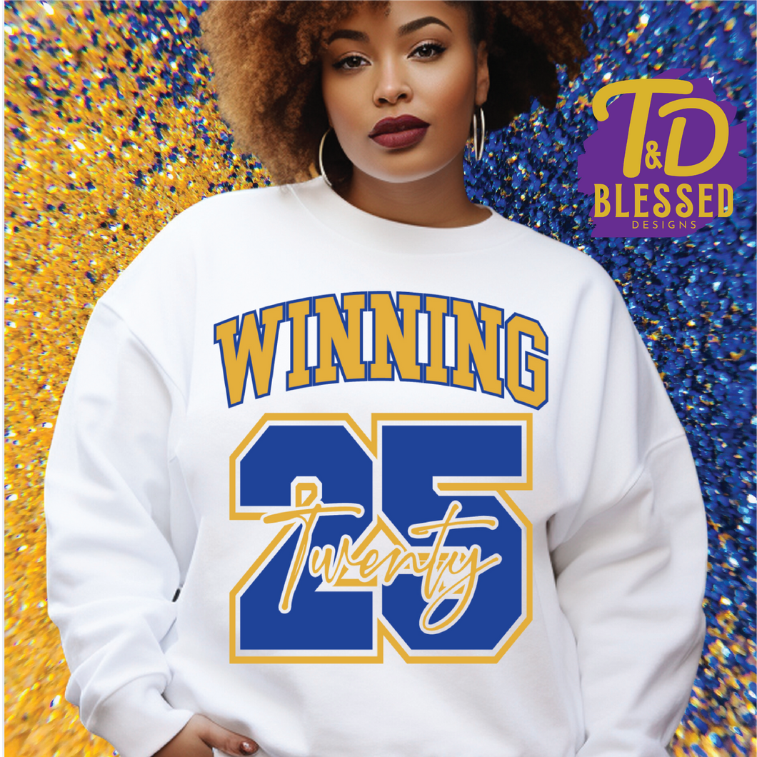 Winning 2025 Crewneck Sweatshirt