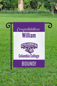 Personalized Graduation/College Bound Garden Flag