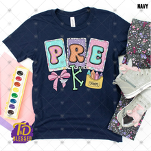 Load image into Gallery viewer, Girls Back to School Grade Level Shirt | Pre-K, Kindergarten &amp; 1st–5th Grade Tee
