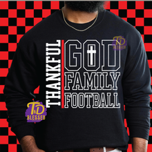 Load image into Gallery viewer, Thankful GOD, Family, Football
