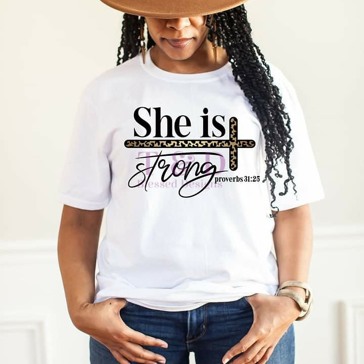 She is strong